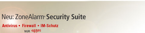 Wir stellen vor: ZoneAlarm Security Suite