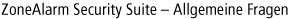 ZoneAlarm Internet Security Suite - Allgemeine Fragen