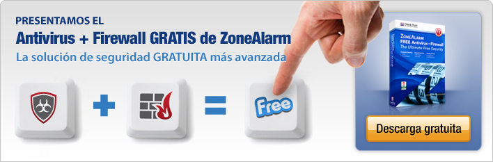 Presentamos el Antivirus + Firewall gratuito de ZoneAlarm La soluci&oacute;n de seguridad GRATUITA m&aacute;s avanzada