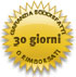 Garanzia &ldquo;soddisfatti o rimborsati&rdquo; a 30 giorni