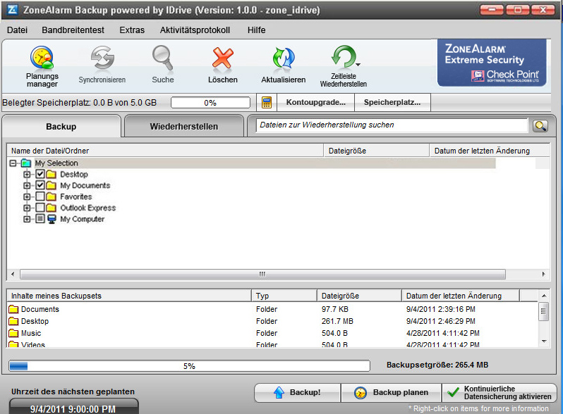 ZoneAlarm PRO Firewall Screenshot