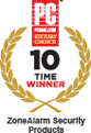 PC Magazine Editors' Choice Award