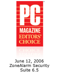 CNET Editors' Choice Award 2006