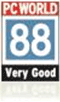 PC World 88 Very Good Rating