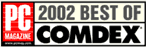PC World - 2002 Best of Comdex Award