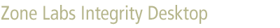 Check Point Integrity Desktop