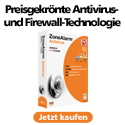 Preisgekrönte Antivirus- und Firewall-Technologie